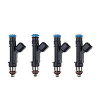 WUPEDI 4 PCS Fuel Injector Nozzle, for Jeep, Liberty, for Dodge, Dakota, for Mitsubishi, Raider 3.7L Car Accessories 53032701AA 0280158020 Fuel Injector Nozzle Replacement Kit