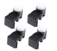 WUPEDI 4 PCS PDC Parking Sensor, for Kia, for Sorento, for Hyundai, Ultrasonic 96890C1100 Car Reverse Parking Sensor Kit(White)