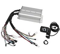 WUPEDI 48V 60V 1500W Electric Scooter Controller and GZ3 LCD Display Conversion Kit Single Mileage, for 22.5mm Handlebars electric scooter speed meter