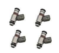 WUPEDI 4PC Fuel Injector Nozzle IWP058 V-W, for, for Golf, IV 4 BJ99 1. L 55KW 0280158171 036906031C 805000347507 501022 Fuel Injector Nozzle Replacement Kit