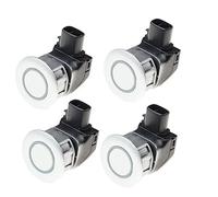 WUPEDI 4PCS 3 Color New PDC Parking Sensor, for Toyota, Crown/Majesta, for Lexus, IS250/350 GS450H 89341-30020 8934130020 Car Reverse Parking Sensor Kit(Silver)