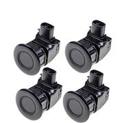 WUPEDI 4PCS 3 Color New PDC Parking Sensor, for Toyota, Crown/Majesta, for Lexus, IS250/350 GS450H 89341-30020 8934130020 Car Reverse Parking Sensor Kit(Black)