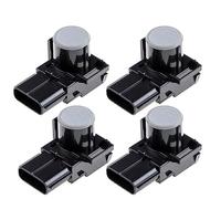 WUPEDI 4PCS New PDC Parking Sensor Parktronic, for Toyota, for Lexus, 89341-33140 8934133140 Car Reverse Parking Sensor Kit(Silver)