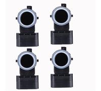 WUPEDI 4PCS New PDC Sensor Parking CR-V, for Civic, 39680-TV0-E011-M1 39680TV0E011M1 39680-TV0-E011 39680TV0E011 Car Reverse Parking Sensor Kit(Black)