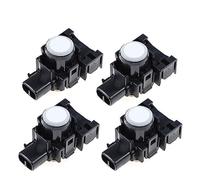 WUPEDI 4PCS Parking Distance Control Sensors Assistance, for Lexus, IS250 IS350 2010-2013 89341-64010 8934164010 Car Reverse Parking Sensor Kit(White)