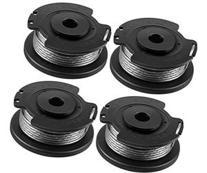 WUPEDI 4Pcs Spool Line Replacement, for Bosch, EasyGrassCut 18 23 26 18-230 18-260 18-26 Strimmer Parts Lawn Mower Spool