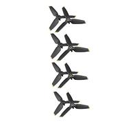 WUPEDI 5328S Propellers Quick Release Blade Props Replacement Wing Fan Spare Part, For DJI FPV Combo Drone Drone Propeller(Golden Edge 4 pair)