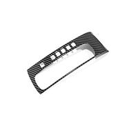 WUPEDI ABS Carbon Glass RHD Switch Gear Frame Air Conditioning Outlet Cover Trim Car Styling Accessories, for Civic, 10th 2016-2020 Car Interior Trim Strip(Gear frame 2)