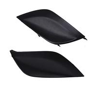 WUPEDI Auto Bumper Fog Light Lamp Grille Hoods Car Front Bezel Cover, for NISSAN, Versa Sedan Car Front Fog Light Grille(Black 1 Pair)