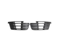 WUPEDI Auto Front Bumper Fog Light Grille Grill Cover, for, Q7, for, 2016 2017 2018 2019 Lamp Trim 4M0807681D 4M0807682D Car Front Fog Light Grille(Black 1 Pair)