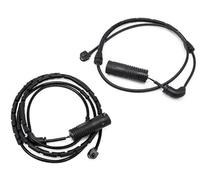 WUPEDI Brake Pad Wear Sensor Front Rear #34351164371 34351164372, for, 3 Series E46 E85 Z4 316i 318i 320i 323i 325i 328i Brake Pad Wear Sensor(BLACK 1 Pair)