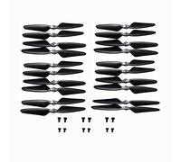 WUPEDI Brushless Motor Blades Accessories Propeller Maple Leaf Spare Parts, For CSF101 PRO Drone KF101 Pro GPS Drone Drone Propeller(20PCS)