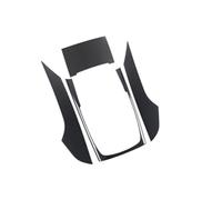 WUPEDI Car Center Console Trim Styling Gearshift Frame Decoration Sticker, for A6 C7 2012-2018 Carbon Fiber Color Accessories Interior Strips Dashboard Trim Strip(BLACK Low Carbon)