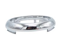 WUPEDI Car Chrome Ont Foglamp Surround Trim, for Ford, for Fiesta, 2013 2014 Acceorie car fog light bezel