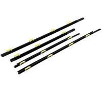 WUPEDI Car Door Edge Protector, for CR-V CRV 2002 2003 2004 2005 2006 4pcs Weatherstrip Window Seal Belt Weather Strip car Door Edge Guard