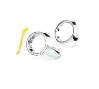 WUPEDI Car Fog Lamp Ame Modified Fog Lamp Cover Fog Lamp Decoration Ring, for Ford, for Focus, 3 Mk3 2012 2014 Accessories car fog light bezel