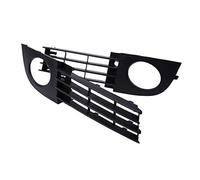 WUPEDI Car Fog Lights Grilles Grill Bumper Lower Grille, for, A6 C5 Sedan Avant 2002 2003 2004 2005 Auto Replacement Exterior Parts Car Front Fog Light Grille(Black 1 Pair)