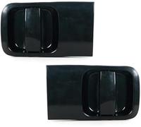 WUPEDI Car Tailgate Lock Outer Outside Sliding Door Handle Exterior Handles, for Hyundai H1 Grand Starex Imax I800 2007-2018 Door Handle Protector(Black Left and Right)