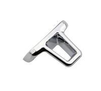 WUPEDI Car Vent Outlet Trim ABS Chrome Steering Wheel Decoration Cover Sticker, for Golf, for POLO, for Jetta, for MK5, for MK6, for Bora, Accessories Center Console Dashboard Trim Strip(BLACK A)