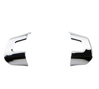 WUPEDI Car Vent Outlet Trim ABS Chrome Steering Wheel Decoration Cover Sticker, for Golf, for POLO, for Jetta, for MK5, for MK6, for Bora, Accessories Center Console Dashboard Trim Strip(BLACK B)