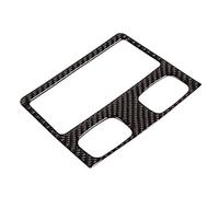 WUPEDI Carbon Fiber 3D Stickers Car Rear Air Conditioning Vent Frame, for BMW, 3 Series E90 2005-2012 Accessoires Car Interior Trim Strip(Style 1)