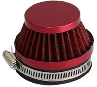 WUPEDI Carburetor 32 35 38 42 45 48 55Mm 60Mm Steel Air Filter, for 2 Stroke Engine 21/24/26/28/30Mm Pe28 Pe30 Garden Tractor Carb(BLACK 45mm red)