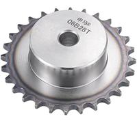 WUPEDI Chainsaw Drive Sprocket Part For 21 Teeth Sprocket Type B Single Strand 3/8 Pitch 12Mm Bore A3 Carbon Steel, Iso 06B(BLACK 88mm)