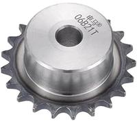 WUPEDI Chainsaw Drive Sprocket Part For 21 Teeth Sprocket Type B Single Strand 3/8 Pitch 12Mm Bore A3 Carbon Steel, Iso 06B(BLACK 67mm)