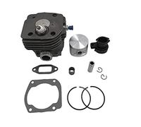 WUPEDI Chainsaw Engine Motor Parts 50mm Cylinder Piston Intake Decompression Valve Kit, for Husqvarna, 365 371 372 XP 362 Engine Part