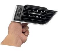 WUPEDI Conditioning Vent Car Front Central Dashboard Air Ac Grille Outlet Assembly, for Skoda, for Octavia 2015-2021 5E0820951 Car Air Conditioning Vent Outlet(BLACK Left)