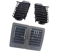 WUPEDI Conditioning Vent Car Front Central Dashboard Panel Left Right Air Outlet Assembly, for Toyota, for Hilux 2004-2015 Car Air Conditioning Vent Outlet(BLACK Rear right)