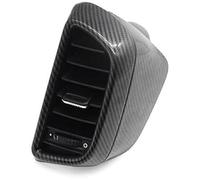 WUPEDI Conditioning Vent Carbon Front Left Right Central Rear Air Conditioner Ac Grille Outlet Complete Assembly, for Cayenne 7P5 2010-2017 Car Air Conditioning Vent Outlet(BLACK Rear Right 1PC)