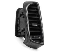 WUPEDI Conditioning Vent Carbon Front Left Right Central Rear Air Conditioner Ac Grille Outlet Complete Assembly, for Cayenne 7P5 2010-2017 Car Air Conditioning Vent Outlet(BLACK Central Left 1PC)