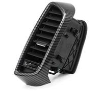 WUPEDI Conditioning Vent Carbon Front Left Right Central Rear Air Conditioner Ac Grille Outlet Complete Assembly, for Cayenne 7P5 2010-2017 Car Air Conditioning Vent Outlet(BLACK Central Right 1PC)