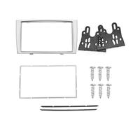 WUPEDI Double Din Car DVD Radio Fascia Frame Auto Stereo Interface Panel Car In Dash Mount Kit, for Peugeot, 308/408 Car Radio Dash Panel