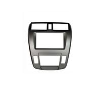 WUPEDI Double Din Fascia City 2008+ Ballade 2011+ Radio DVD Stereo CD Panel Dash Mounting Installation Trim Kit Face Frame Vehicle Stereo Fascia Trim(Auto AC)