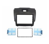 WUPEDI Double Din Fascia, for Chevrolet, TrailBlazer 2012+, for Isuzu, D-Max + Holden Colorado + Radio DVD Stereo Panel Dash Mount InstallTrim Kit Frame Vehicle Stereo Fascia Trim(178X100 mm)