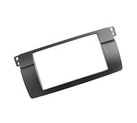 WUPEDI Double Din Radio Frame Estereo Doble Din Car Stereo Fascia Dash Kit Install Panel Plate Adapter 2 Din, for, 3-Series E46 Car Radio Dash Panel
