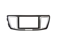 WUPEDI Double Din Stereo Panel, for Accord, 2013 Type Fascia Radio Dash Mounting Installation Trim Kit Face Frame Bezel Vehicle Stereo Fascia Trim