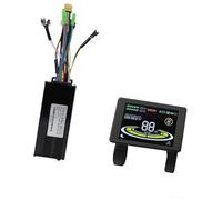 WUPEDI Electric Controller 30A Sine Wave Brushless Controller 3 Modes With H-100 LCD Display Adjustable Parameters Sine Wave Silent Operations With Wires electric scooter speed meter