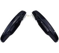 WUPEDI Exterior Door Handle 15915620, for Gmc Sierra 1500 2500 3500 Hd Yukon 2007-2012 15915619 Front Rear Left Right Door Handle Protector(Black Rear Left Right)