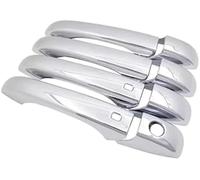 WUPEDI Exterior Door Handle, for Chrysler Town Country 2008 2009 2010 2011-2014 2015 2016 Car External Cover Decoration Parts Door Handle Protector(Black 4 Handle 2 Buttons)