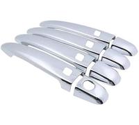 WUPEDI Exterior Door Handle, for Rx Rx300 Rx330 Rx350 RX400h Xu30 2004-2009 Car Protective Covers Decoration Parts Door Handle Protector(Black 4 Keyless Entry S 4pc)