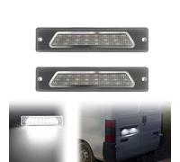 WUPEDI For Fiat, for Ducato Bus Box 1994-2002 High Brightness White LIGHT Number License Plate Light OEM 1303845080 7171303 Car License Plate Light