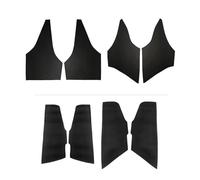 WUPEDI for, for Corolla, 2007 2008 2009 2010 2011 2012 2013 2pcs/Set Car Door Handle Panel Armrest Microfiber Leather Cover Car Door Panel(Type B 07-10,4pcs Black)