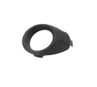 WUPEDI for Ford, for Fiesta, 2009 2010 2011 2012 Car Accessories Ont Bumper Garnish Trim Fog Lamp Cover Foglamp Hood Chroming Black car fog light bezel(1pcs Black Left)
