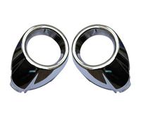 WUPEDI for Ford, for Focus, 2012 2014 Foglight Cover Trim Fog Lamp Ame Abs Chromium Tyling Ont Bumper Light Auto Exterior Accessorie car fog light bezel(Electroplated)