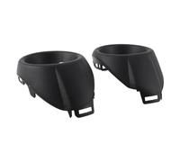 WUPEDI for Ford, for Focus, 3 Iii 2012 2014 Ont Bumper Fog Light Cover Bezels Housing Trim Black car fog light bezel