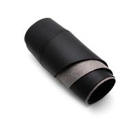 WUPEDI for VW, for Polo, 2011 2012 2013 2014 2015 2016 Hatchback/Sedan Car Door Armrest Handle Panel Microfiber Leather Cover Trim Decor Car Door Panel(Black,Sedan)