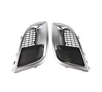 WUPEDI Front Bumper Lower Grille, for Buick, Regal GS 2010-2016 Grill Fog Light Bezel Lamp Cover Car Front Fog Light Grille(Black 1 Pair L and R)